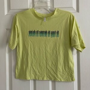 Fabletics cropped tee